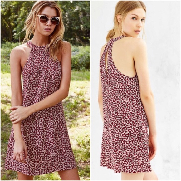 Urban Outfitters Dresses & Skirts - Urban Outfitters Cope Floral High Neck Shift Dress